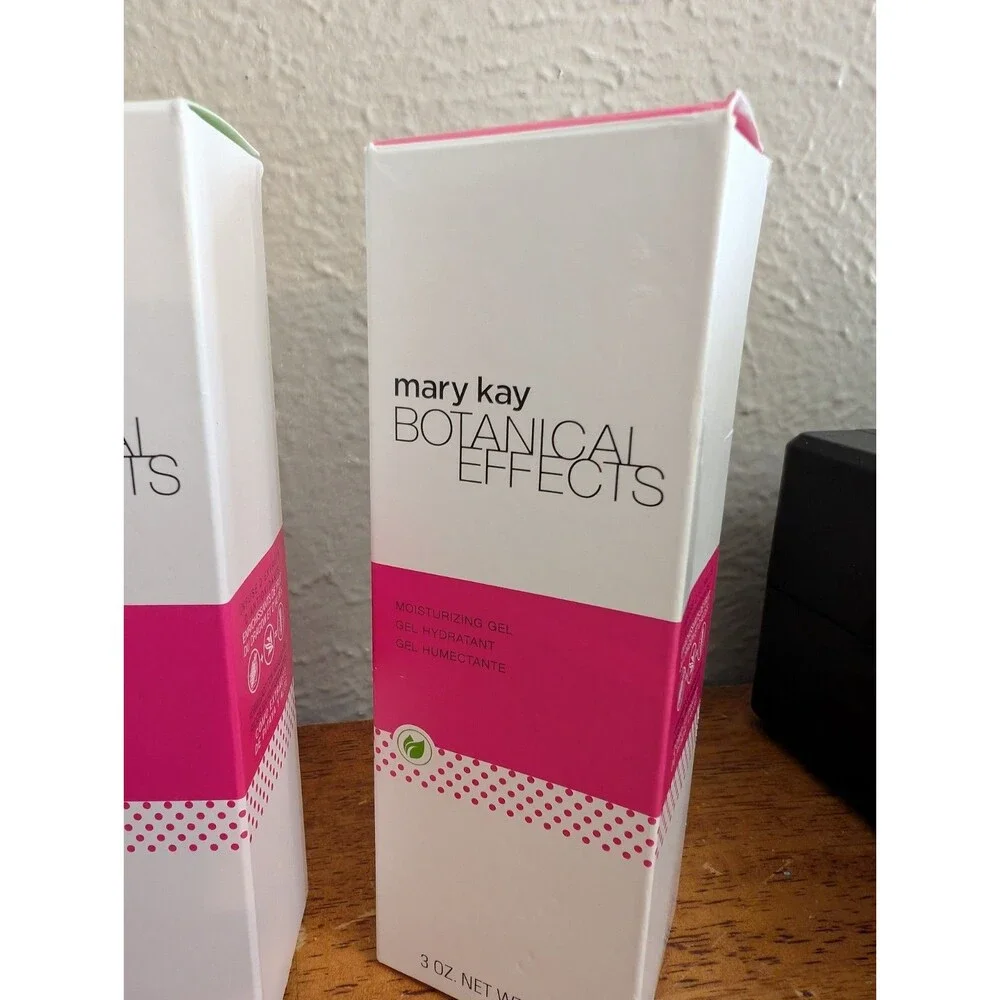 Mary Kay Botanical Effects Complete 4 Set Cleansing Gel Toner Scrub Moisturizing